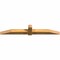Ekena Millwork Eugene Rough Sawn Timber Gable Bracket, Western Red Cedar, 96"W x 16"H x 6"D x 6"F, 4/12 Pitch GBW096X16X0606EUG00RWR - alternate 2